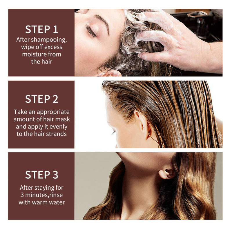 Mascarilla de colágeno para el cabello