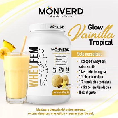 Whey Fem - Proteína para mujeres