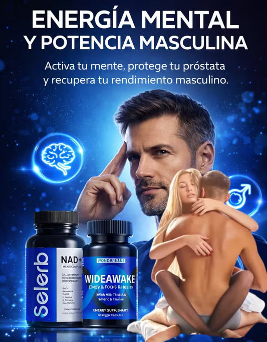 Wonder Blue WideAwake + Selerb  Recupera tu energía, enfoque y rendimiento diario en un solo combo