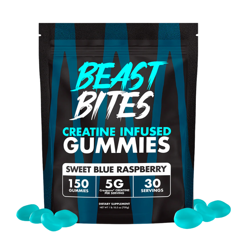Beast Bites Gummies De Creatina- Fuerza y recuperación