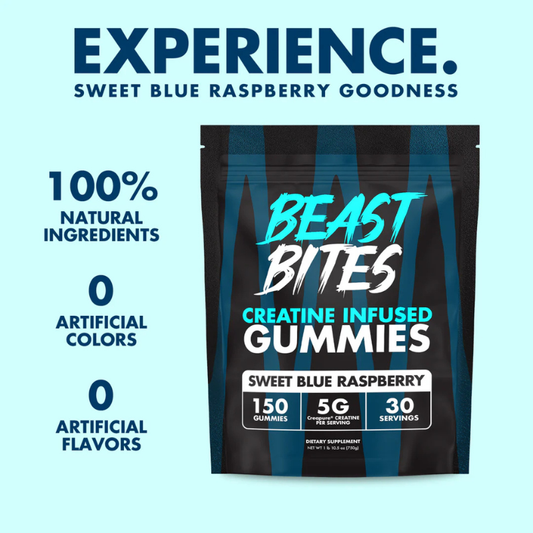 Beast Bites Gummies De Creatina- Fuerza y recuperación
