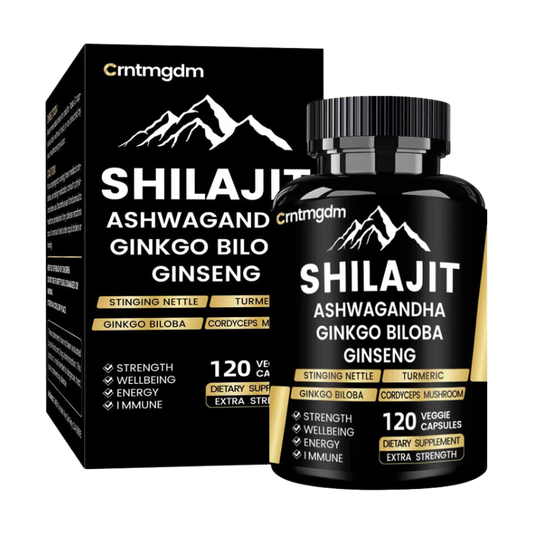 Shilajit Extra Strength- Bienestar emocional, reducción del estrés y equilibrio mental