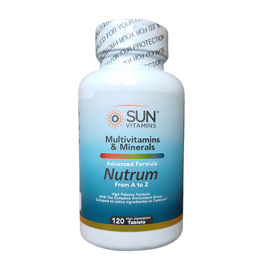 Nutrum Multivitamins & Minerals – Sun Vitamins